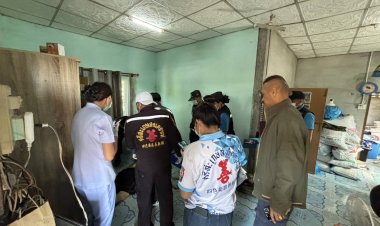 เมียหลอน..! ฆ่าปาดคอผัวอย่างโหดเหี้ยมดับคาบ้าน