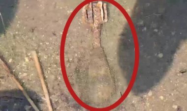 ระทึก!ชาวบ้านตกปลาพบลูกระเบิด-ปืนค.เก่าริมอ่างเก็บน้ำห้วยระบำ