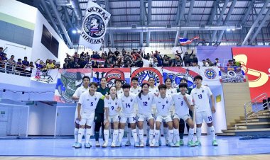 ฟุตซอลหญิงไทย อยู่โถ 1 เจอสายแข็งโป๊ก จับสลากชิงแชมป์เอเชีย 6 กุมภานี้