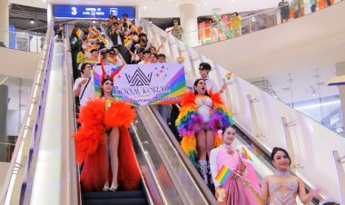 ยิ่งใหญ่ “แพรี่ ไพรวัลย์”นำเดินขบวนพาเหรดลอยฟ้าสุดอลังการ “Korat Love Wins”