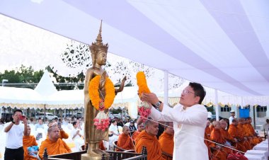 กระบี่จัดใหญ่พิธีบวงสรวงนพเคราะห์ศาลหลักเมืองเพื่อความเป็นสิริมงคล