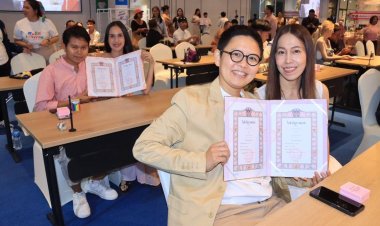 ยิ่งใหญ่และอบอุ่น! 23 คู่รัก LGBTQIAN+จดทะเบียนสมรสเท่าเทียมครั้งแรกในไทย