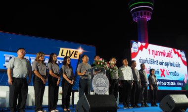 สมุทรปราการเปิดเวทีดีเบตว่าที่ผู้สมัครนายกอบจ.4คนแต่มาแค่3คน