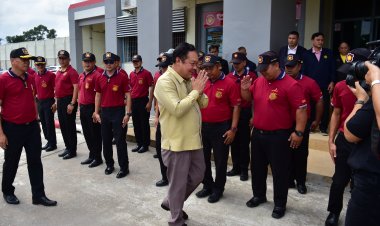 " ทวี สอดส่อง"รมว.ยุติธรรม ล่องใต้ตรวจเยี่ยมเรือนจำจังหวัดนราธิวาส