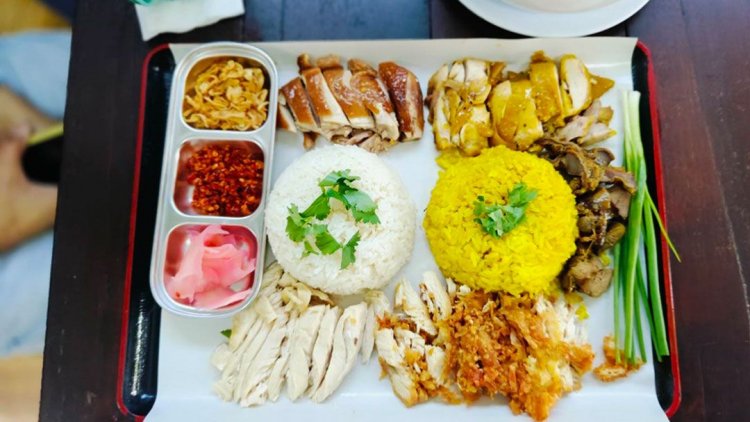 ข้าวมันไก่ทูโทนจัมโบ้ อร่อยอิ่มจุก "ร้านอาหารมุสลิม"ริมทางเมืองตรัง
