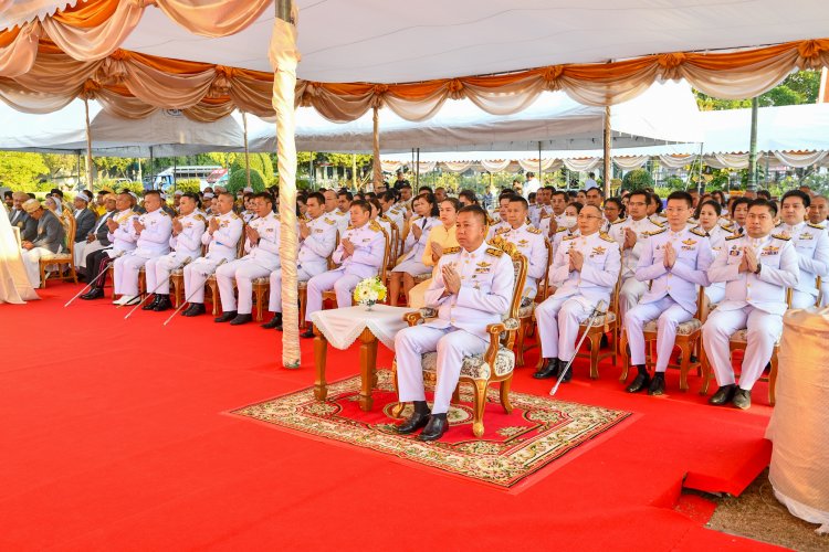 ชลบุรีจัดพิธีเฉลิมพระเกียรติในหลวงเนื่องในโอกาสพระราชพิธีสมมงคลพระชนมายุเท่า รัชกาลที่ 1