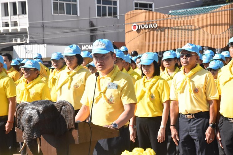 กระบี่จัดกิจกรรมจิตอาสาพัฒนาปรับปรุงภูมิทัศน์ถวายพระราชกุศล