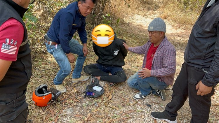 ชุดปฏิบัติการ กก.สส.ภ.จว.ชัยภูมิ บุกรวบหนุ่มคคอนสวรรค์ค้ายาบ้า
