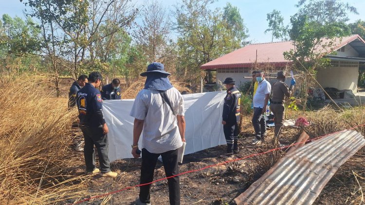 หนุ่มใหญ่ถูกตีดับปริศนาคาบ้านเพื่อนสภาพขุดหลุมเตรียมฝัง ปูนขาวโรยทั่วศพ