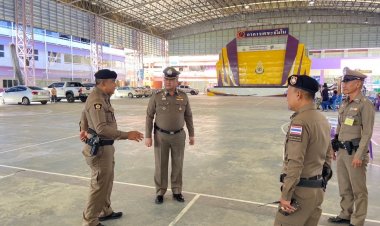 "พ.ต.อ.สุจริต" พร้อมคณะลงพื้นที่ตรวจหน่วยเลือกตั้งอบจ.ชัยภูมิ ไร้ผู้กระทำผิด