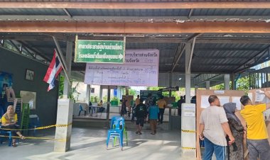 เลือกตั้งอบจ.พัทลุงคึกคักแห่เข้าคูหากากบัตรผู้สมัครคนโปรด