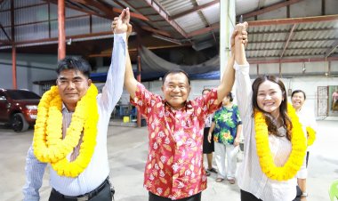 "หนูวรรณ"ลูกสาว "ลุงชาญ"ชนะถล่มทลายสจ.เขต 2 อำเภอสามโคก