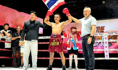 "เบนจามิน" ดวลเดือดชนะ "เอกกวี"คว้าแชมป์ WBA Asia รุ่นเวลเตอร์เวท