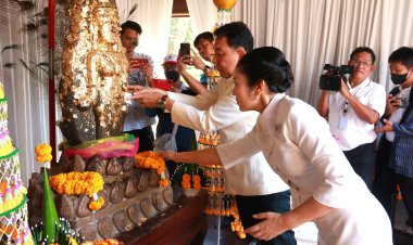 สืบสานประเพณี "บวงสรวงเจ้าพ่อศรีเทพ"ดึงดูดปชช.มาสักการะเจ้าพ่อศรีเทพ