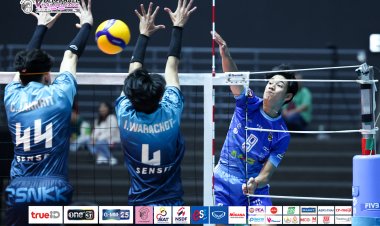 หนุ่มนครราชสีมา ฟอร์มแรง ไม่แพ้ใคร 11 นัด รั้งจ่าฝูงตบไทยแลนด์ลีก