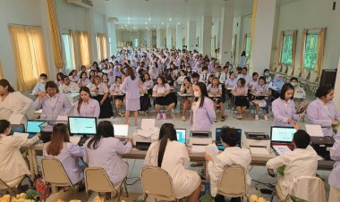 ฮือฮา!ม.เฉลิมกาญจนานครศรีธรรมราช แจกอั่งเปาตรุษจีน มอบทุนการศึกษาให้นักศึกษา 6,000 คน