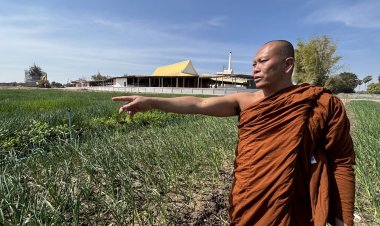 "คุณพระทำ"นำชาวบ้านพลิกผืนดินวัด ปลูกผัก เลี้ยงสัตว์ สร้างาน สร้างรายได้