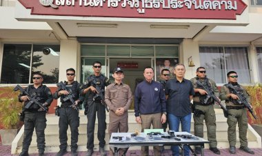 ผู้ว่าฯปราจีนบุรีแจง"ตำรวจบุกจับอาวุธปืนในร้านอาหาร"คางานสังสรรค์ส.อบจ.