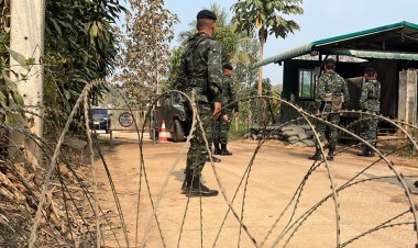 ฉก.ลาดหญ้าตรวจเข้มชายแดนติดพญาตองซูป้องลักลอบขนน้ำมัน-เครื่องปั่นไฟข้ามแดน