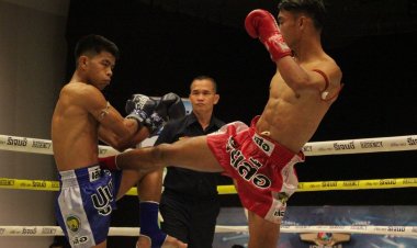 ศึกมวยปูนเสือดุ "ราชศักดิ์" สุดแกร่งพลิกชนะ "ก้องมีชัย"