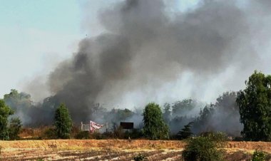 รองผู้ว่าฯพิจิตรสั่งกำนันแจ้งความล่ามือเผาป่าหญ้าแห้ง