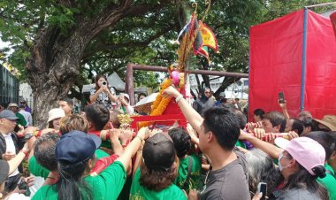 พลังศรัทธาชาวตานี ร่วมพิธีแห่ “เจ้าแม่กอเหนี่ยว” บนดินแดนอันศักดิ์สิทธิ์