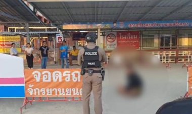 รวบหนุ่มเมาเพี้ยนบุกโรงเรียนด่ากราด ครู-นักเรียนผวากันทั้งโรงเรียน