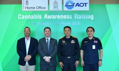 กรมศุลกากรผนึกกำลัง HOIO สกัดลักลอบนำกัญชาออกนอกราชอาณาจักร