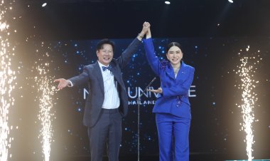 "แอน-ณวัฒน์" จับมือรักกันคู่ธุรกิจ สร้างเวทีนางงามดังก้องโลก