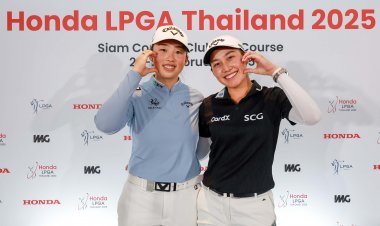 "จีโน่ควง รัวหนิง หยิน" เปิดฮอนด้า LGPA ประเดิมวันเกิด รอลุ้นแชมป์คนที่3