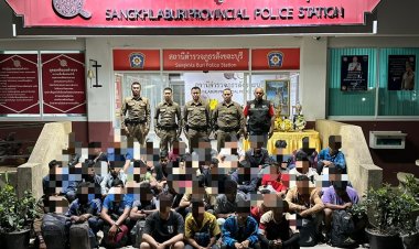 ชายแดนเมืองกาญจน์อ่วมแรงงานเถื่อนทะลักไม่เว้นแต่ละวัน