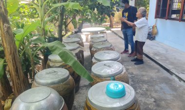 เขื่อนลำตะคองเหลือน้ำน้อย!คนโคราชแห่ซื้อโอ่งกักตุนน้ำรับมือภัยแล้ง