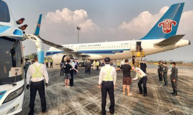 ทหารนำเหยื่อชาวจีนจากเมืองเมียวดี 3 วันส่งกลับแผ่นดินใหญ่แล้ว 621 ราย