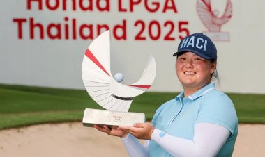“หยิน” ทุบสถิติแอลพีจีเอ คว้าแชมป์ฮอนด้า แอลพีจีเอฯ “จีโน่” จบที่ 3