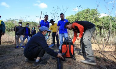 อบต.ผาสิงห์ อำเภอเมืองน่าน  ผนึกกำลังป้องกันและควบคุมไฟป่า เดินหน้าปฏิบัติการป้องกันและควบคุมไฟป่า  ระดมกำลังทำแนวกันไฟที่บ้านห้วยส้มป่อย