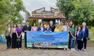 กปร.นำสื่อมวลชลเยี่ยมศูนย์ฯโพธารามชมความสำเร็จขยายผลและยกระดับเกษตรกร