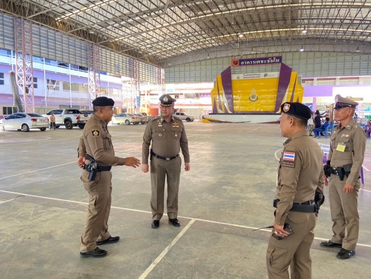 "พ.ต.อ.สุจริต" พร้อมคณะลงพื้นที่ตรวจหน่วยเลือกตั้งอบจ.ชัยภูมิ ไร้ผู้กระทำผิด
