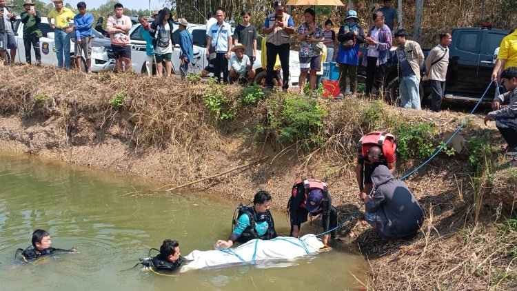สลด!คุณตาวัย 77 ปี หน้ามืดตักน้ำลดผักจมน้ำเสียชีวิต