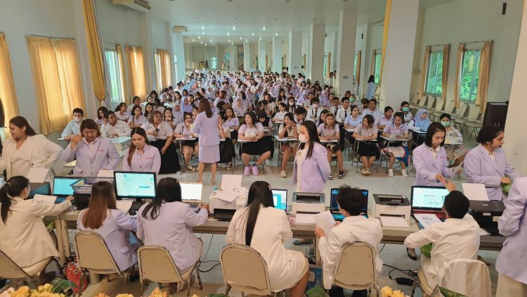ฮือฮา!ม.เฉลิมกาญจนานครศรีธรรมราช แจกอั่งเปาตรุษจีน มอบทุนการศึกษาให้นักศึกษา 6,000 คน