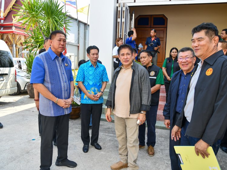 รมช.อิทธิ ควงผู้ว่าฯชลบุรี ลงพื้นที่หนุนสร้างความเข้มแข็งประมงท้องถิ่น จัดการทรัพยากรอย่างยั่งยืน