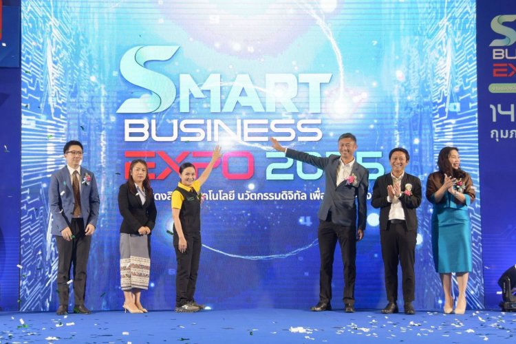 มหกรรมแสดงสินค้าและจับคู่ธุรกิจ SMART BUSINESS EXPO 2025 ขอนแก่น