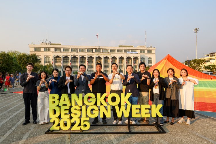 เปลี่ยนพลาสติก สร้างความมหัศจรรย์ งานเทศกาลออกแบบกรุงเทพ 2568