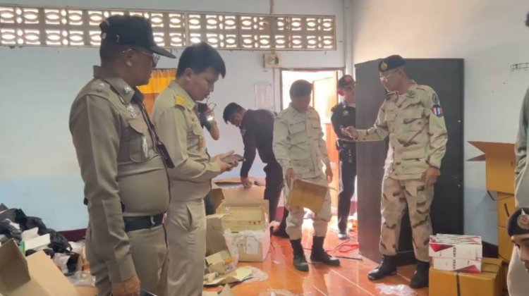 ศรีสะเกษลุยกวาดล้างสิ่งเสพติดติดรั้วมหาวิทยาลยเปิดเย้ยกฎหมาย