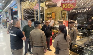 รอง ผบช. ภาค 6 สั่งไล่ล่าโจรบุกเดี่ยวชิงทอง 102 บาท กลางห้างดังแม่สอด