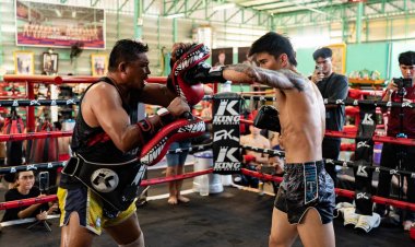 เส้นที่ 2 ต้องมา! “ตะวันฉาย” โชว์ฟิตก่อนชิงเข็มขัดคิกบ็อกซิ่ง “มาซาอากิ” ศึก ONE 172