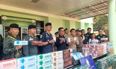 บุหรี่เถื่อน-บุหรี่ไฟฟ้าทะลักชายแดนแม่สอดตรวจยึดล็อตใหญ่มูลค่านับ20ล้าน