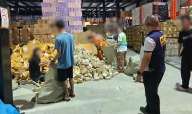 ปคป.บุกทลายโกดัง "เครื่องสำอาง-อาหารจีน" ไร้คุณภาพ ยึดของกลาง 4 แสนชิ้น