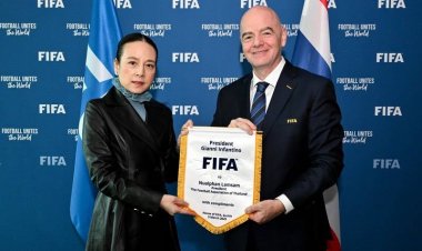 “มาดามแป้ง” นายกสมาคมฯ เยี่ยมชมสำนักงานใหญ่ ฟีฟ่า ที่ซูริค-อินฟานติโน ต้อนรับอบอุ่น