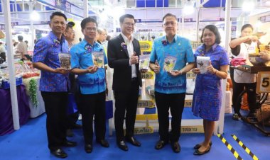 "น้องเหน่อ" การันตี ของดีเมืองสุพรรณฯ งานแสดงสินค้าเกษตรแปรรูป