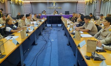 คณะกรรมการ กอ.รมน.อำนาจเจริญลุยขับเคลื่อนสนองนโยบายรัฐบาล